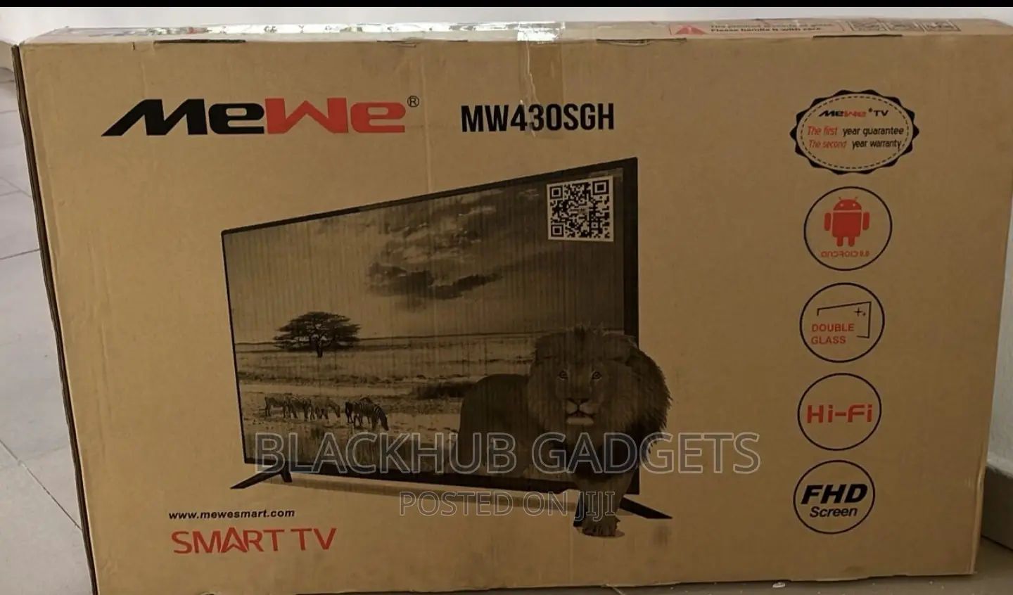 Mewe Android Smart TV 43 Inches