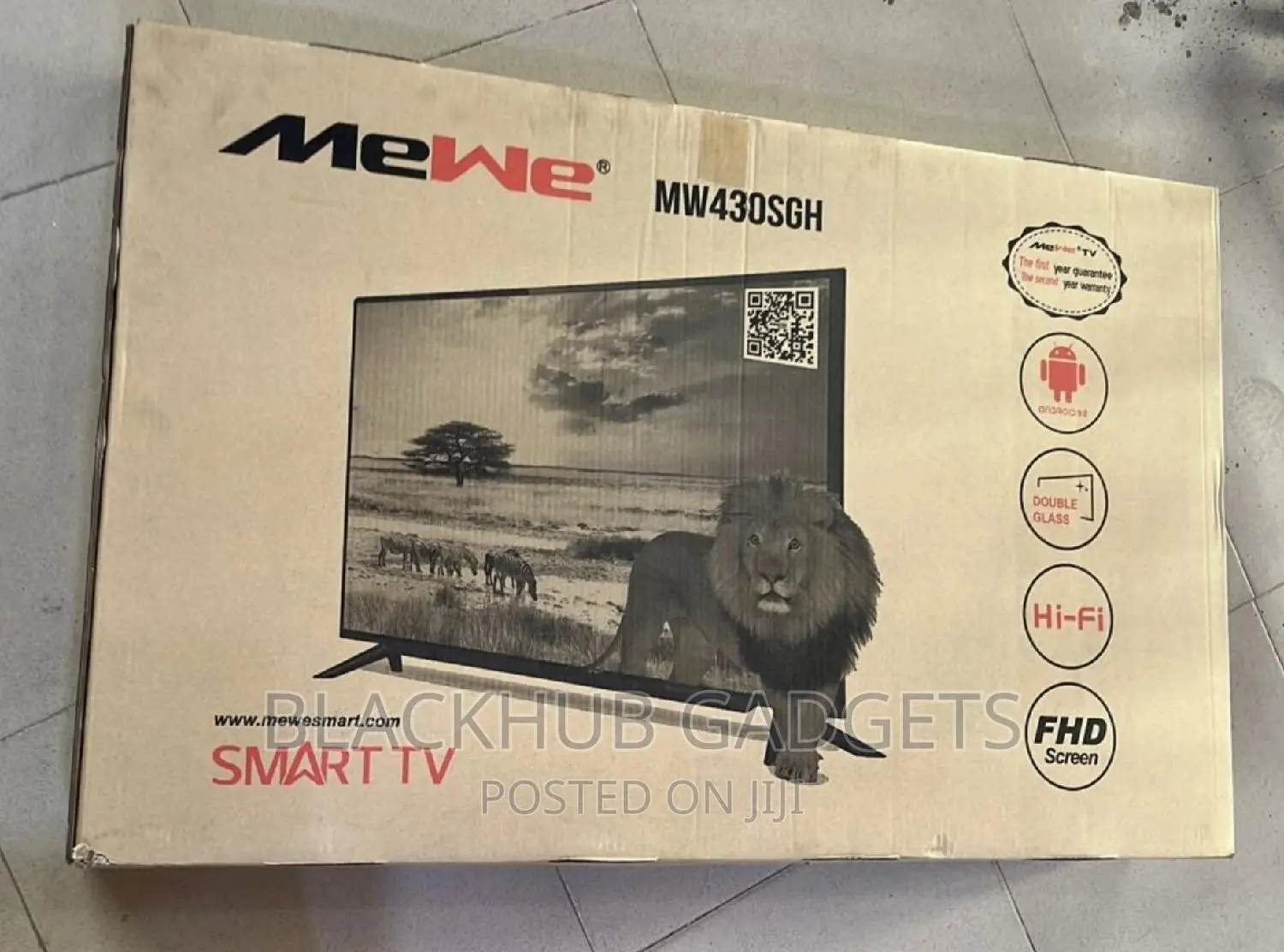 Mewe Android Smart TV 43 Inches