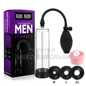 Manual Penis Enlargement Pump With Ball Handle 3seals+Flesh