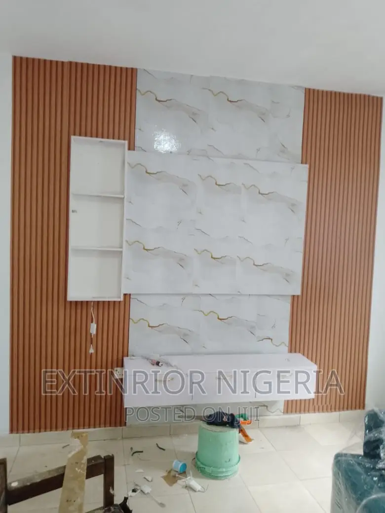 Fluted Panel Wallpaper