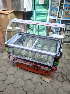 10 Plates Industrial Ice Cream Freezer