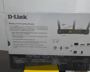 D-Link AC 750 Dual Band Wireless Wi-Fi Router