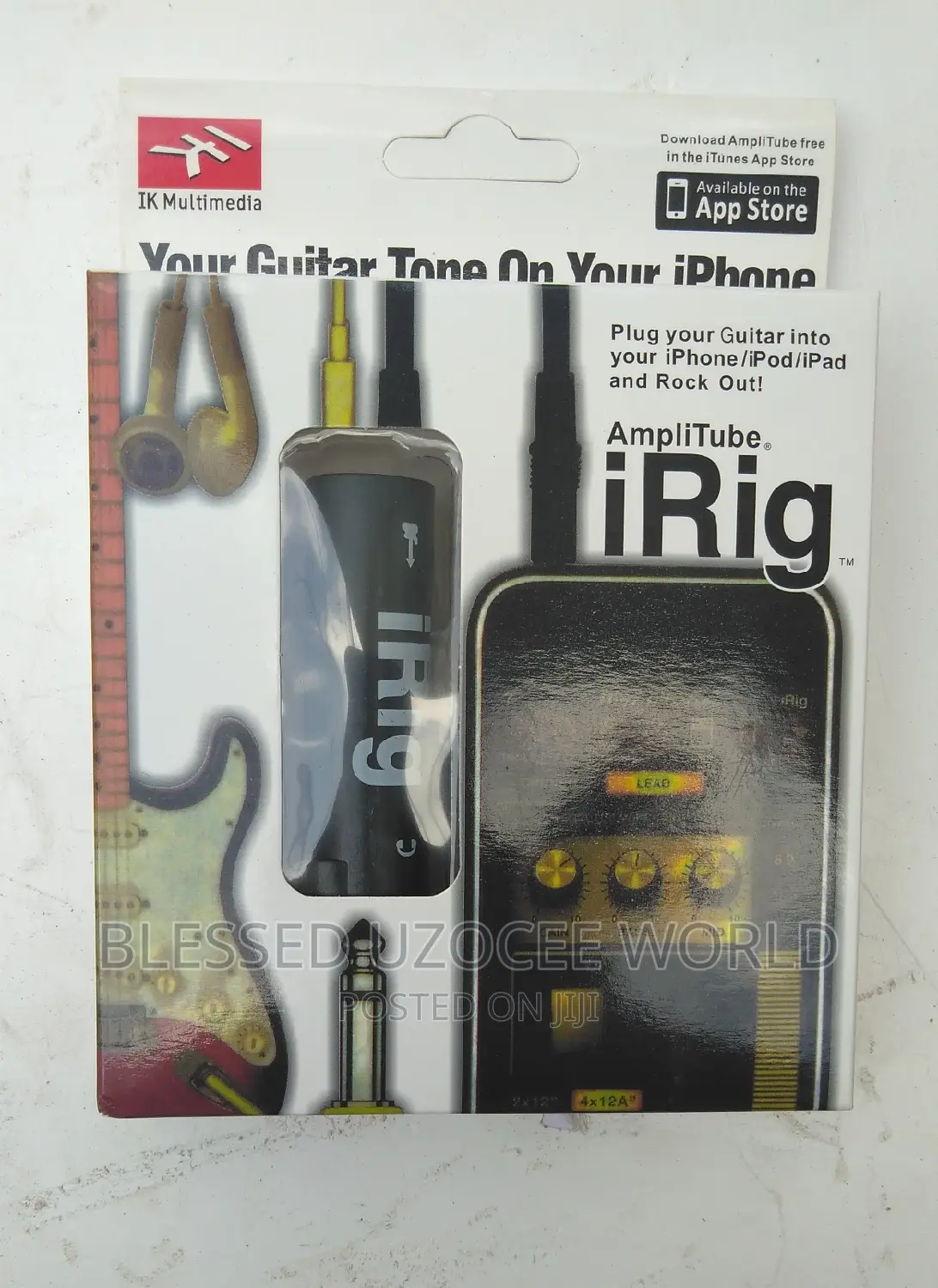 Irig Portable Guitar Audio Interface Adapter for Phones Uses