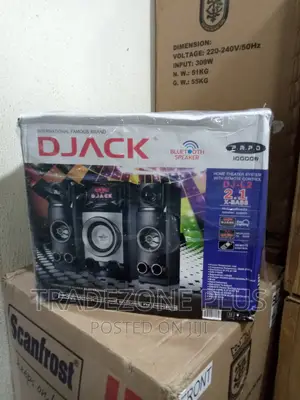 New Dj-L2 Djack Home Theater System With Bluetooth