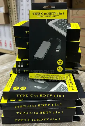 TYPE-C to HDTV 4 in 1 TYPE-C + 2USB + HDTV