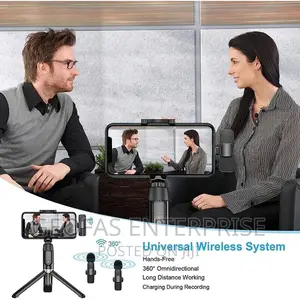K9dual Wireless Microphone TYPEC Android Phones+ IOS Adapter