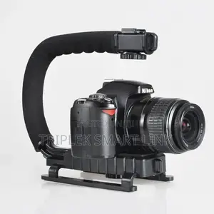 U Shape Vlogging Kit Bracket Stabilizer for Phones Camera