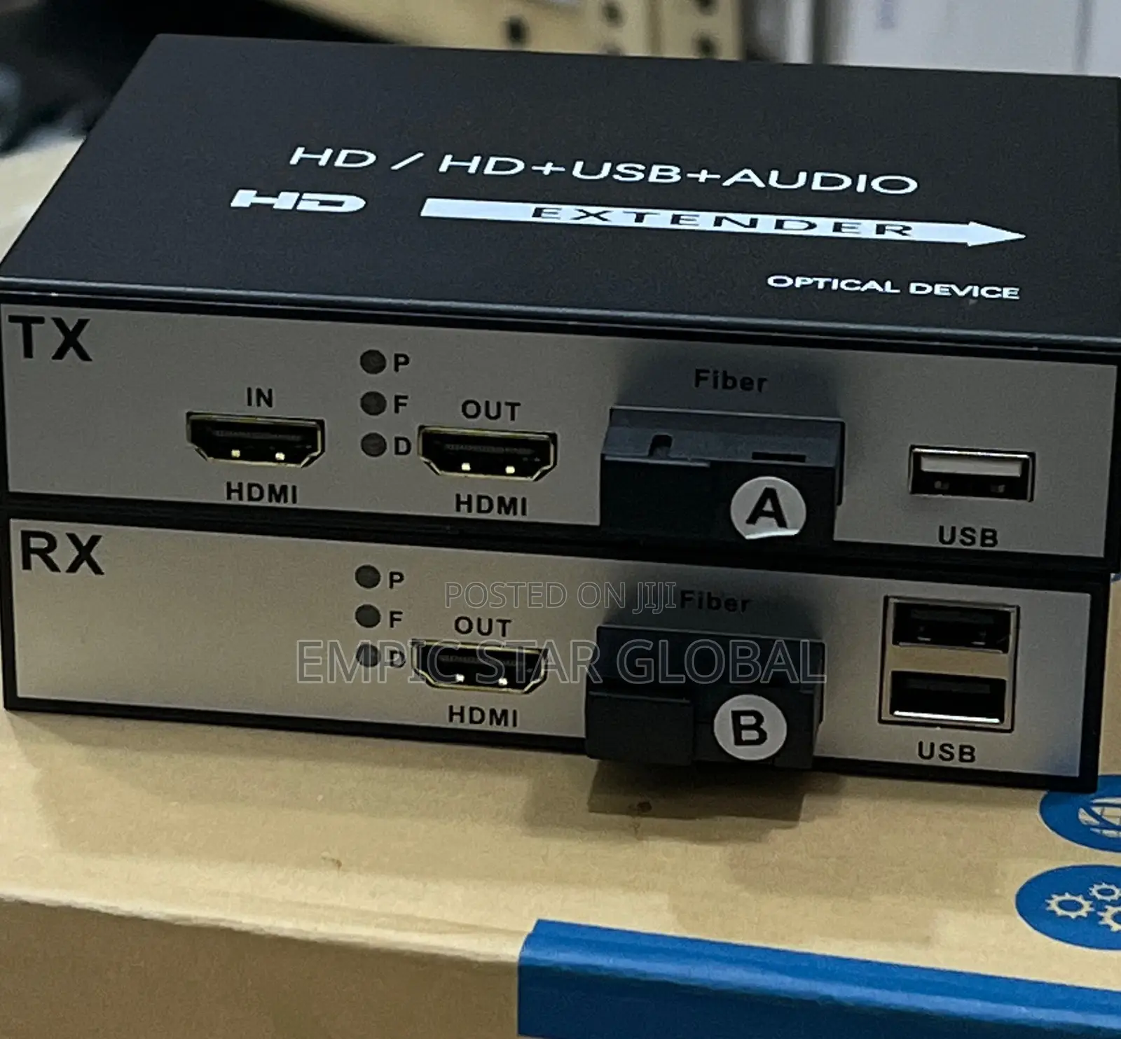 Hdmi Usb Extender Over Fiber