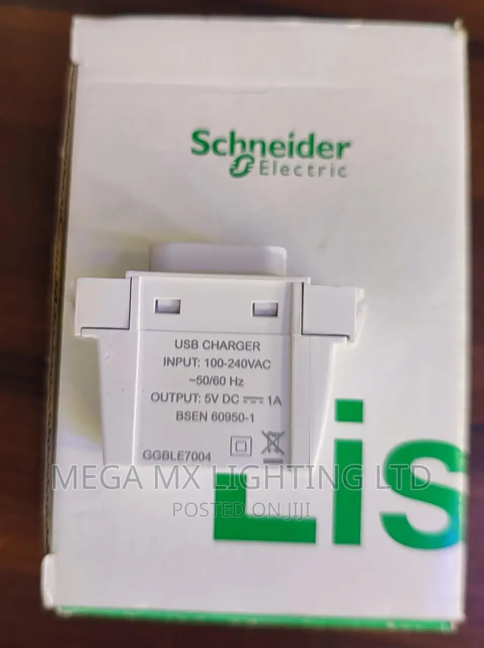 Schneider Grid Module White USB Charger