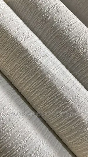 White Italian Paintable Wallpaper