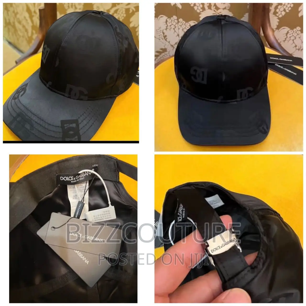 Original DOLCE GABBANA Face Cap Available in Store