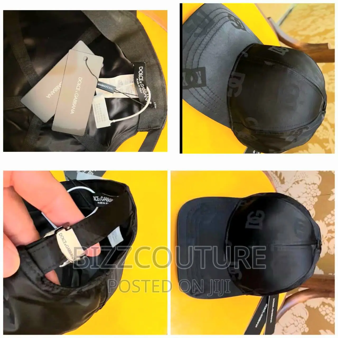 Original DOLCE GABBANA Face Cap Available in Store