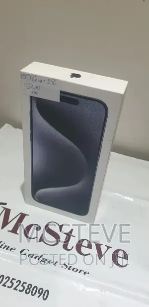 New Apple iPhone 15 Pro Max 256 GB Blue