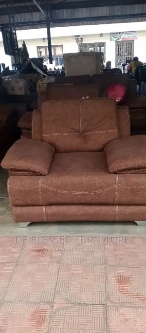 Seven Seater Leather Sofa