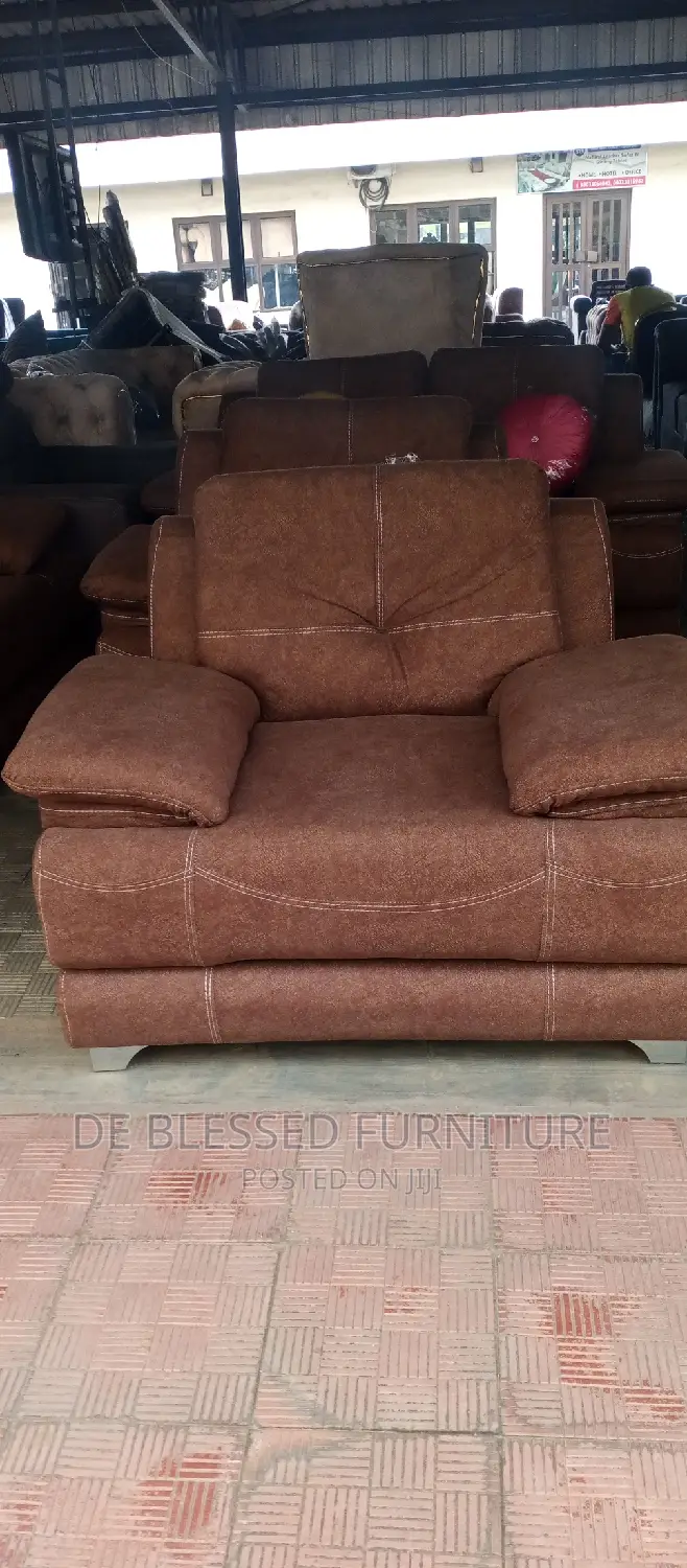 Seven Seater Leather Sofa