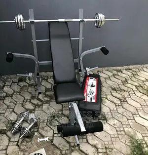 Newly Imported Weigh Bench With 50kg Dumbbells
