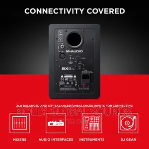 M-Audio BX5D3 -5" Studio Monitor, 100W 2 Way Active Speaker