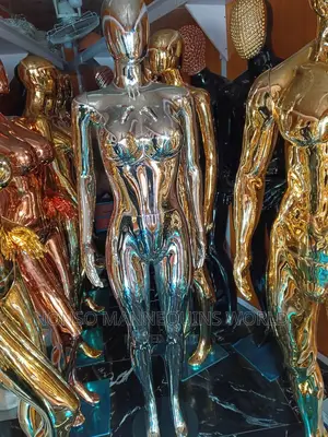 Silver Size 10 Female Faceless Dummy