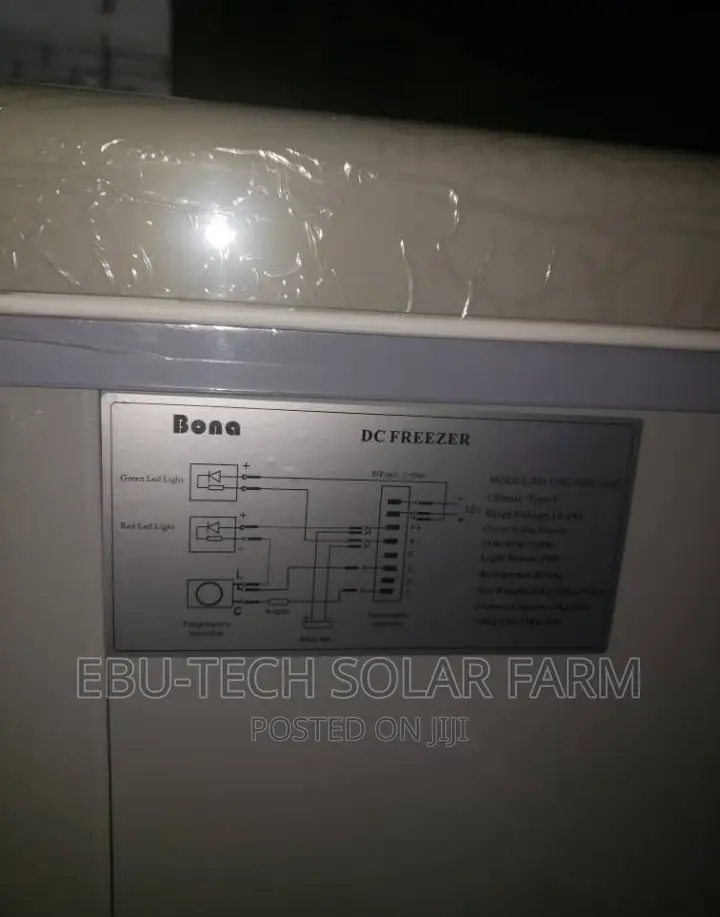 Bona Solar Freezer 118L