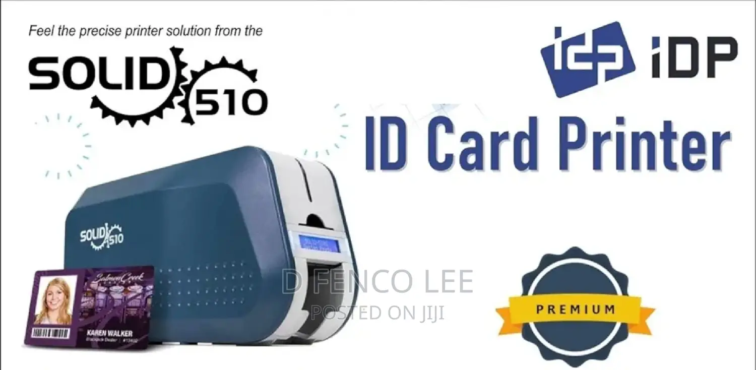 IDP Solid 510D ID Card Printer