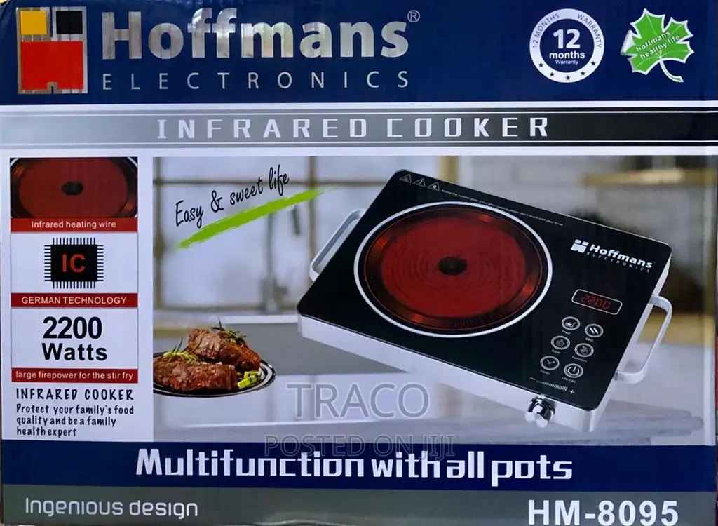 Hoffmans Infrared Cooker - 2200w