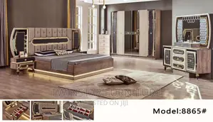 New Modern Luxury Set of Bed With Wardrobe