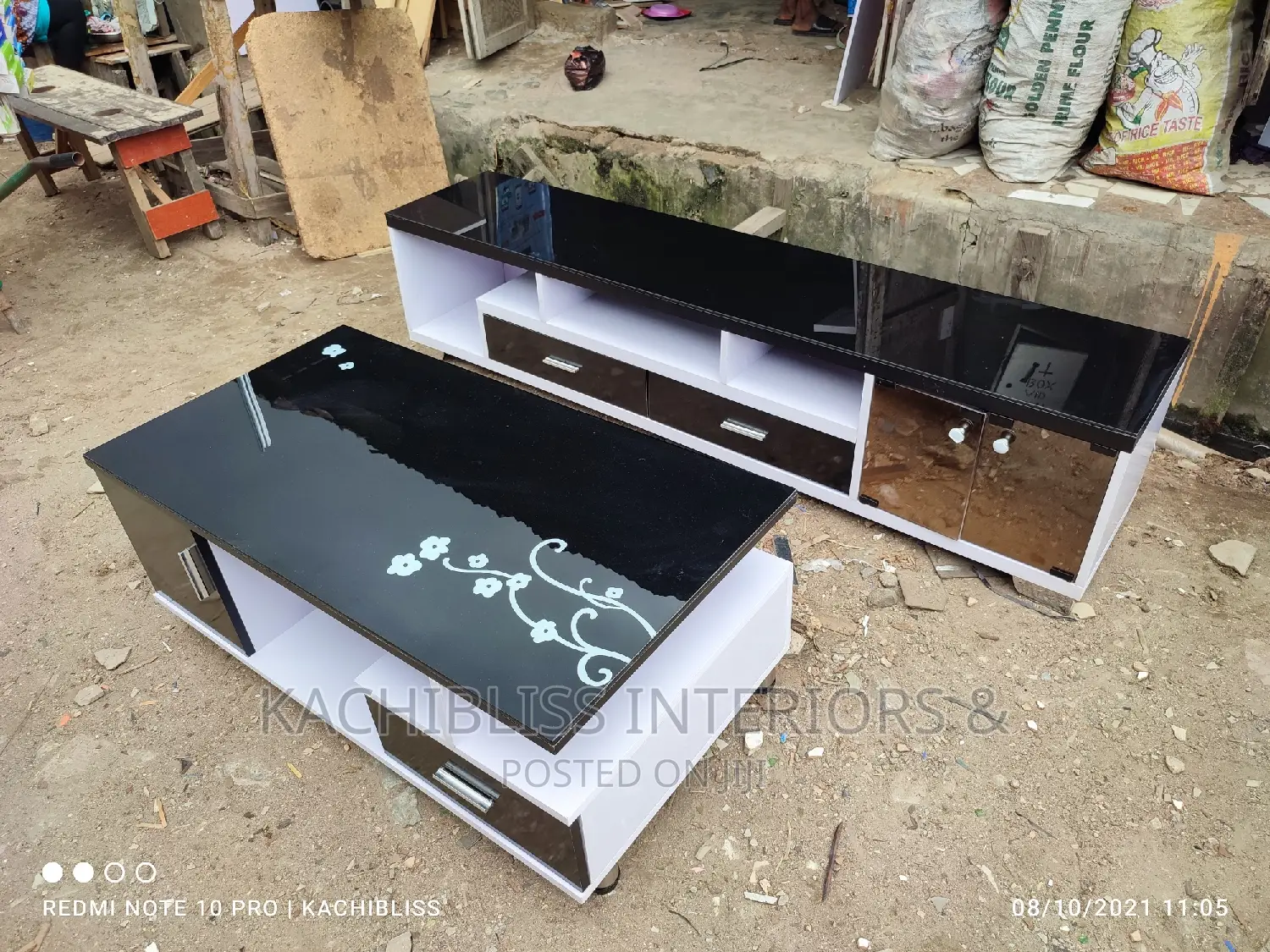 Modern Tv Console Center Table