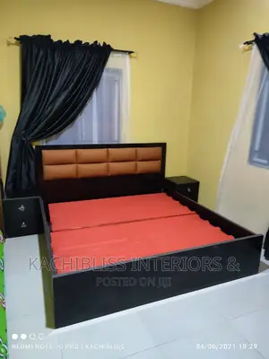 6*6 Bedframe With Side Drawers