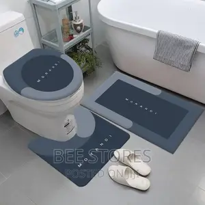 Absorbent 3in1 Toilet Cover Mat