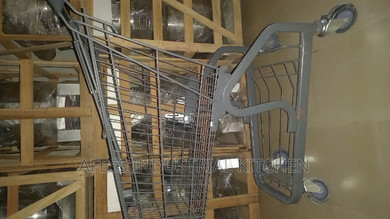 60 Litres Grey Trolley