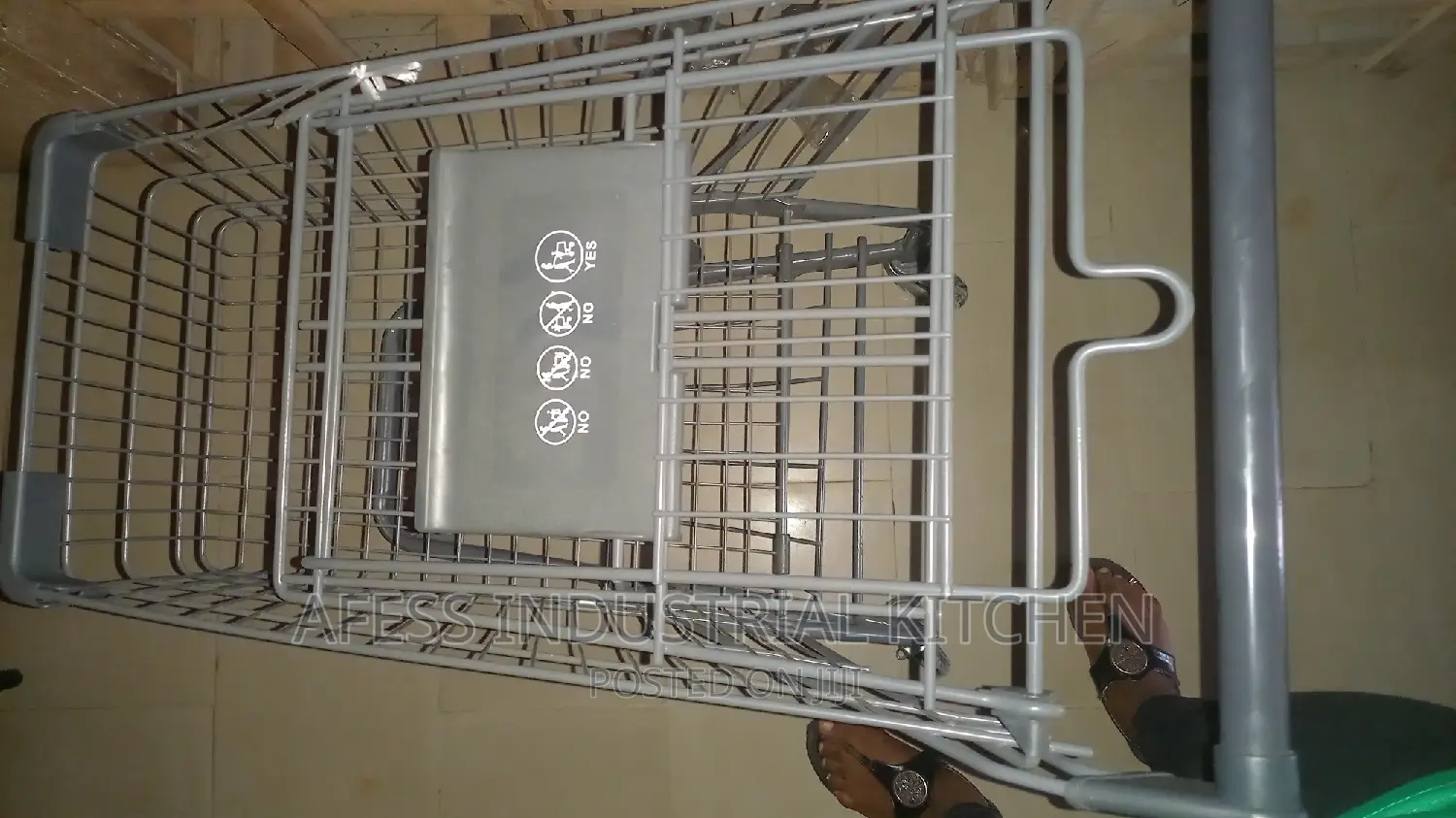 60 Litres Grey Trolley