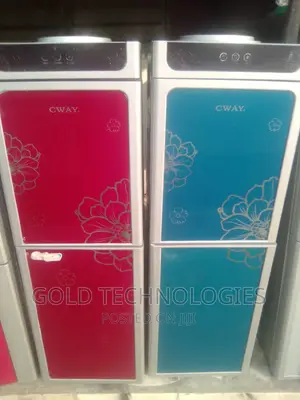 Double Door Water Dispenser Hot and Cold + Fridge Freezer