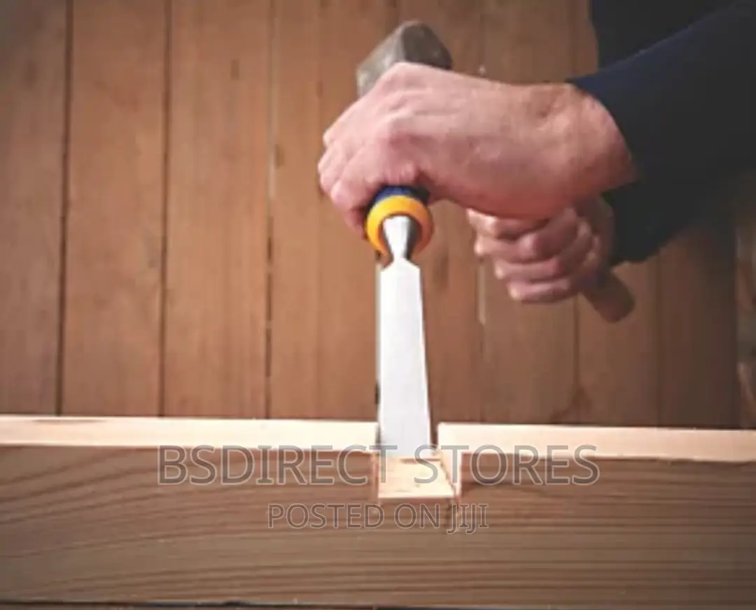 IRWIN M500 Bevel Edge All-Purpose Chisel - Striking Cap Set