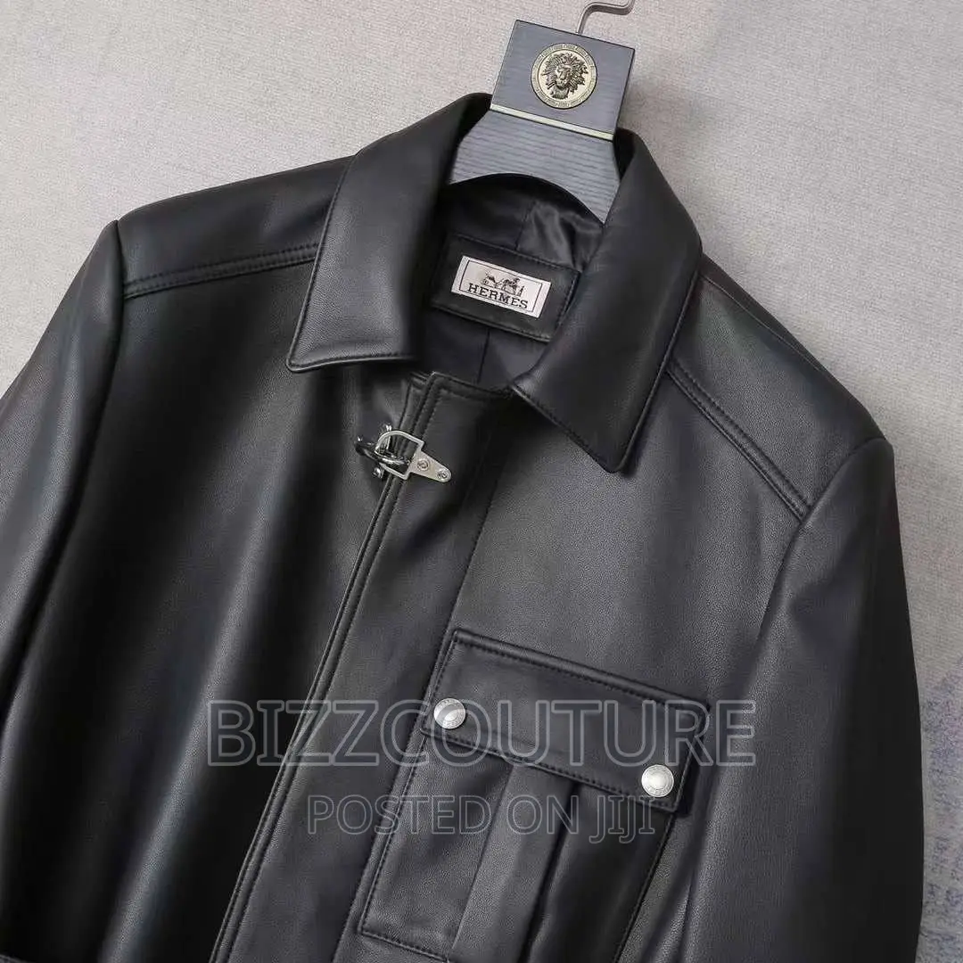 Original HERMES LEATHER Jacket Available in Store