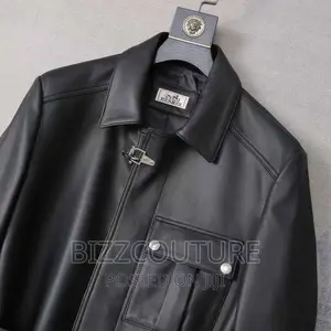 Original HERMES LEATHER Jacket Available in Store