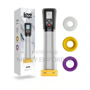 Automatic Penis Enlightenment Pump With LCD 4 Longer Penis