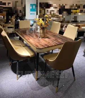 Luxury Imported Dinning Set by 6 Chairs