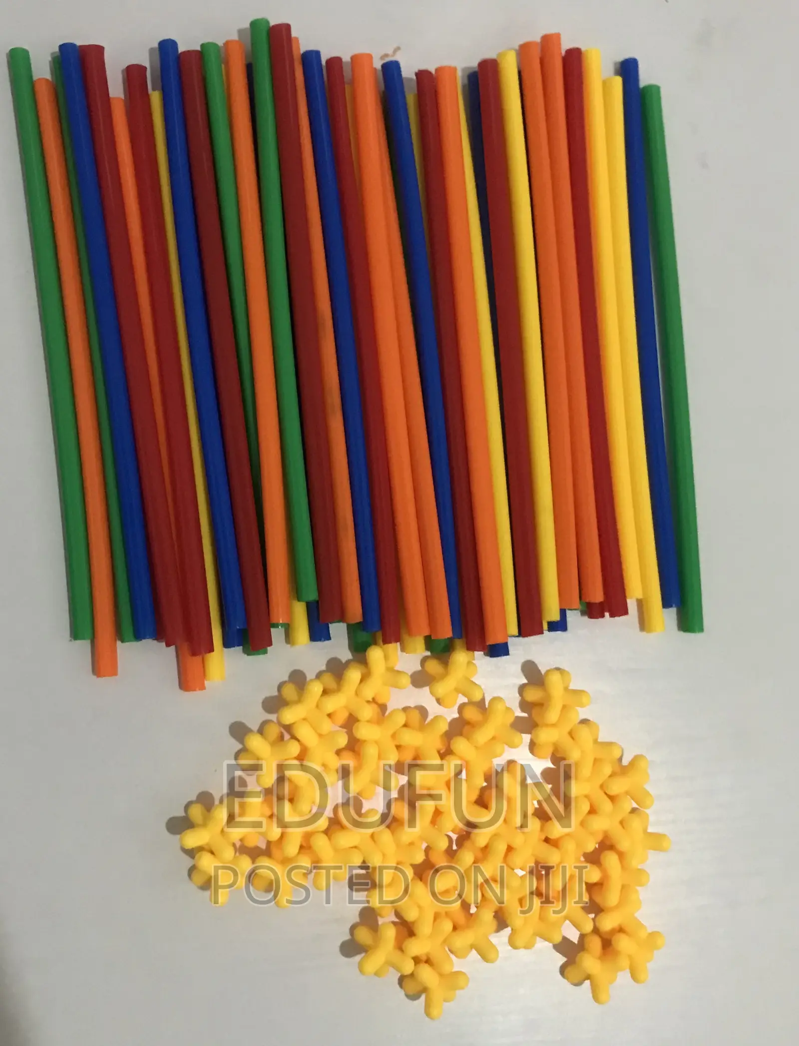 Kids Educational Building Straw Constructor Toys-Stem