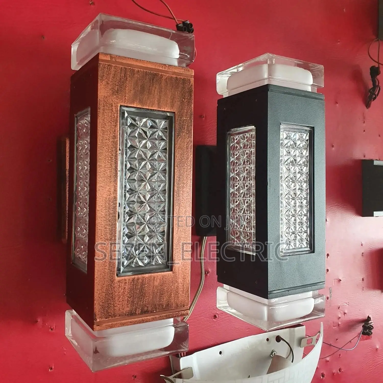 LED Outdoor Security Wall Light