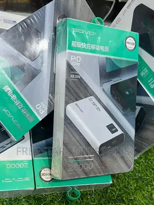 SOVO 20000mah Power Bank. 22.5W Power Bank. 22.5 Watts Power