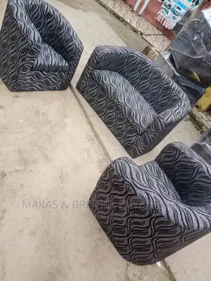 Beautiful Set of Fabric Bucket Chair