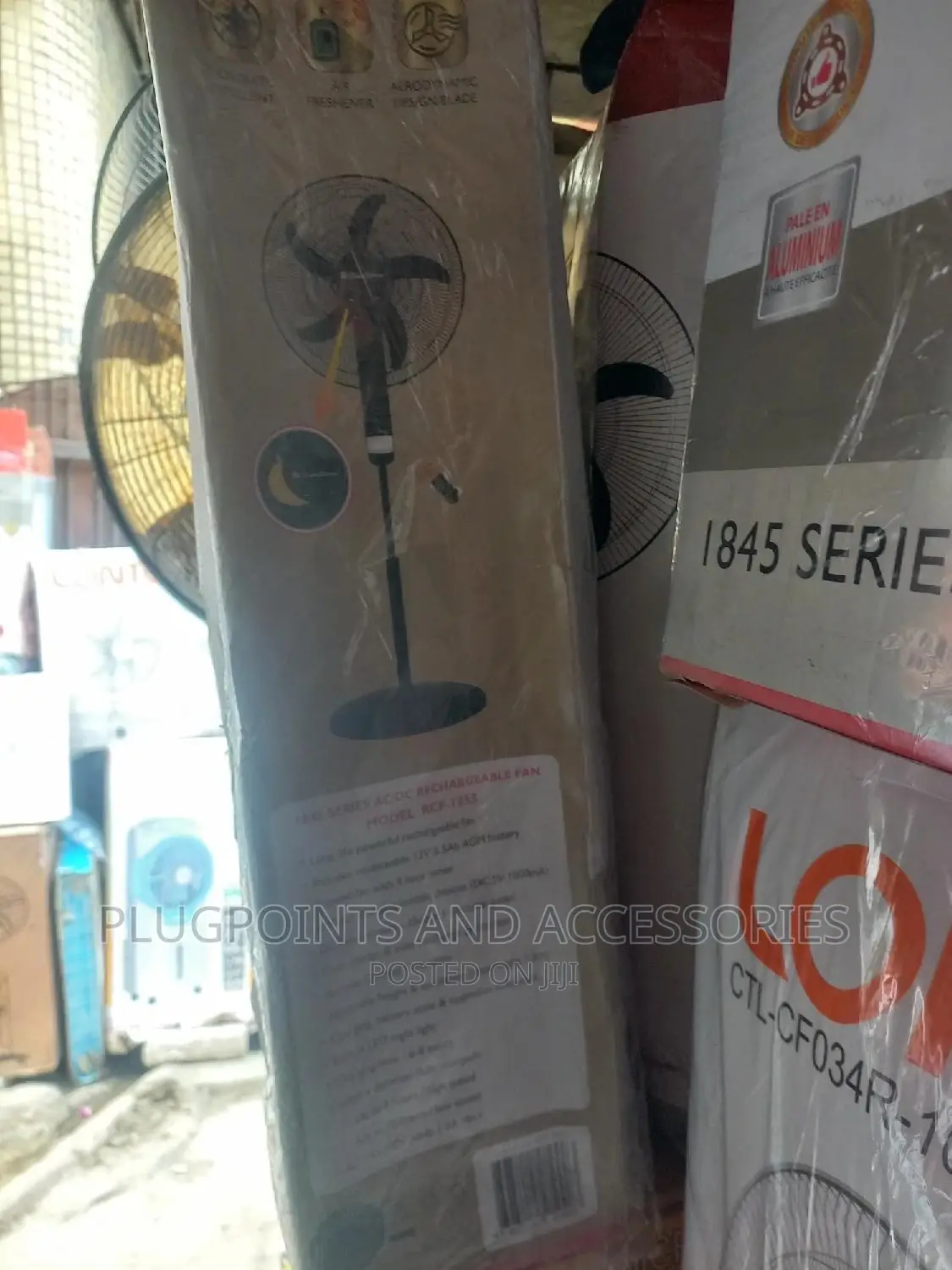 Binatone Rechargeable Fan 1855