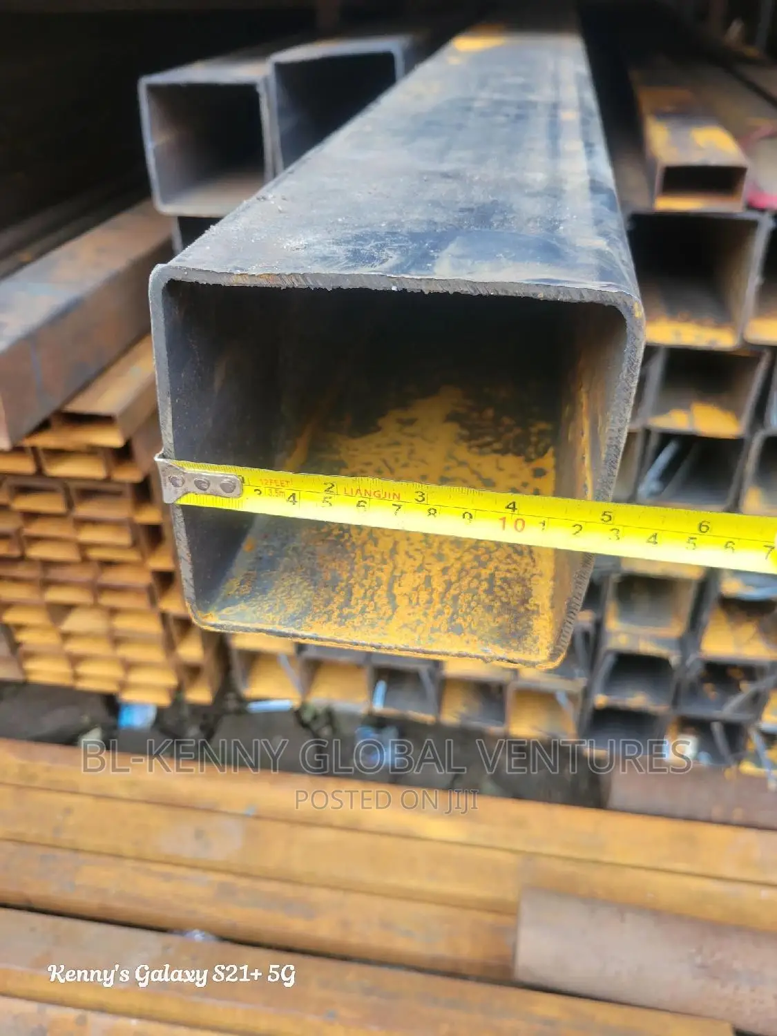 5x5x4mm Square Pipe (120x120x4mm)