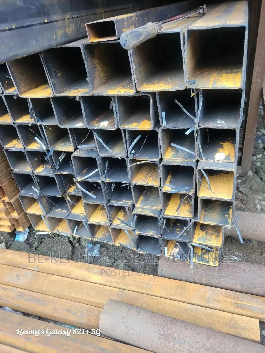 5x5x4mm Square Pipe (120x120x4mm)