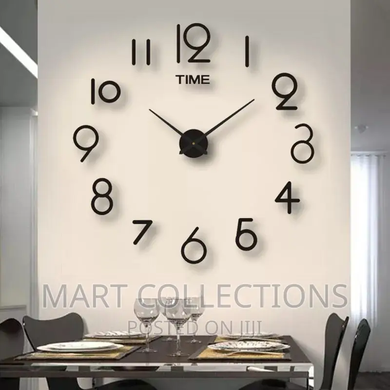 Wall Clock Stickers Creative Modern DIY Clock