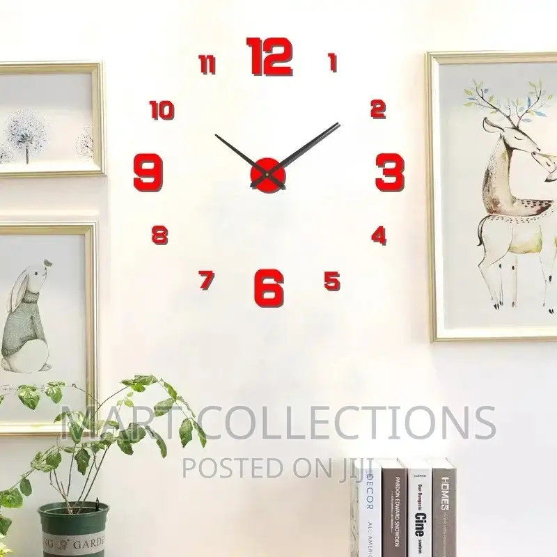 Wall Clock Stickers Creative Modern DIY Clock