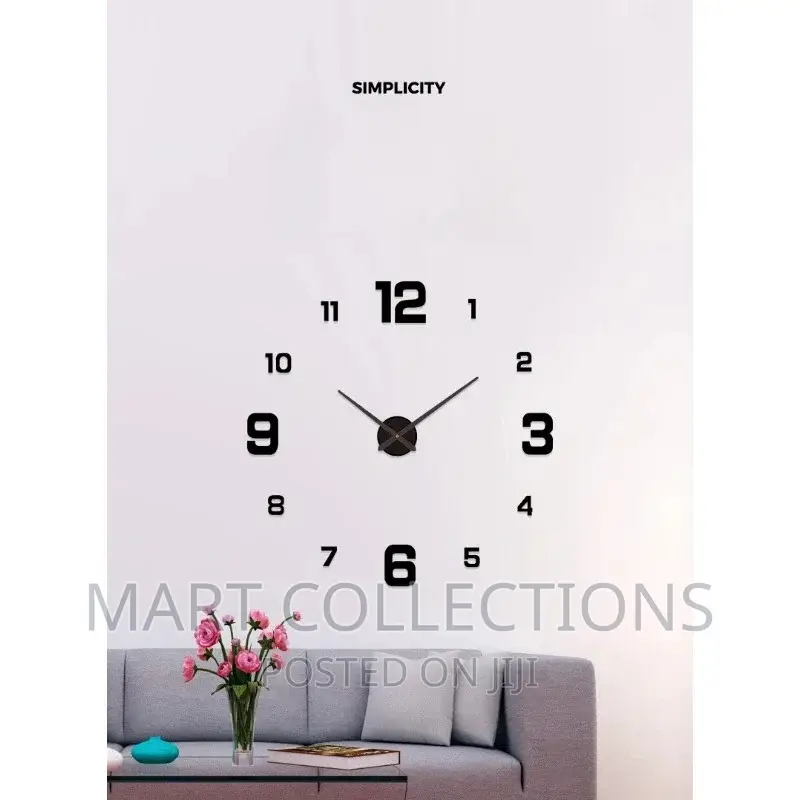 Wall Clock Stickers Creative Modern DIY Clock