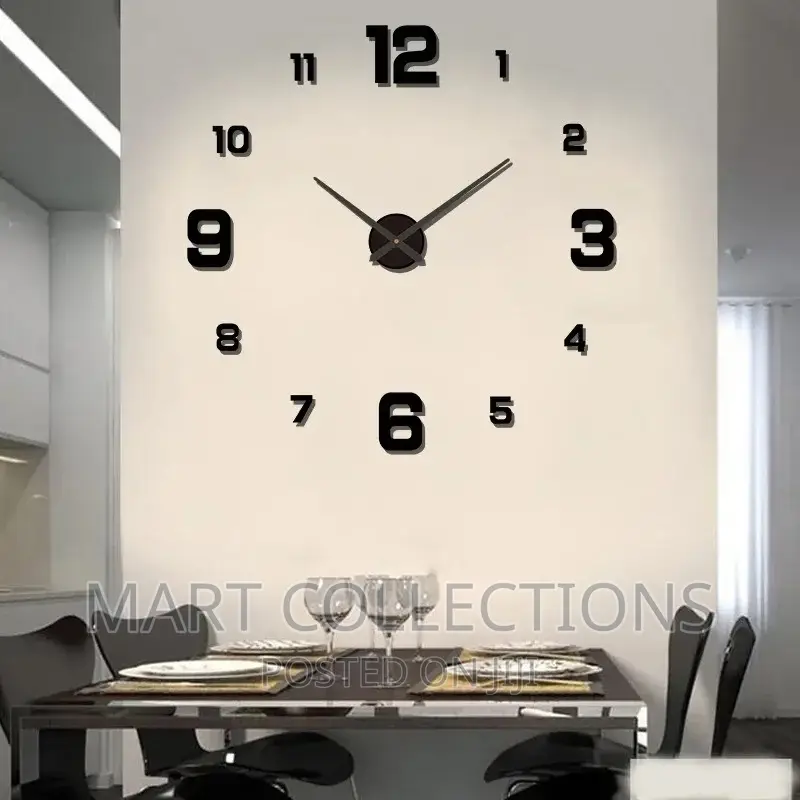 Wall Clock Stickers Creative Modern DIY Clock