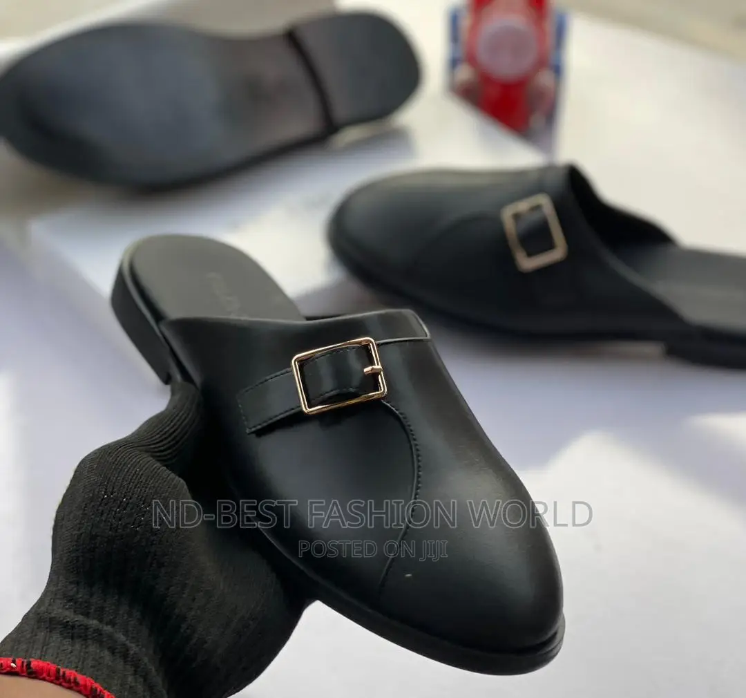 Pure Leather Half Shoes