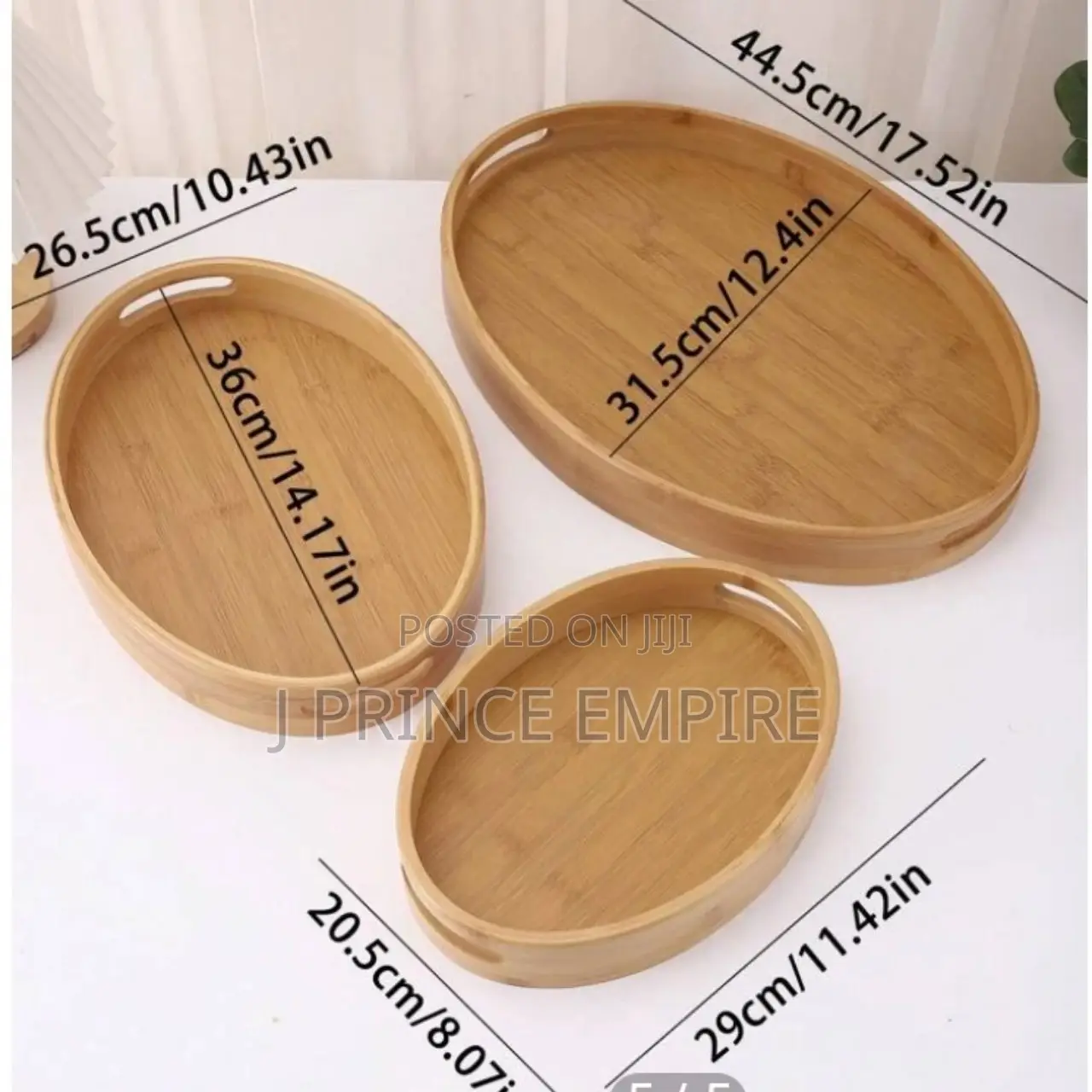An Oval Bamboo Tray